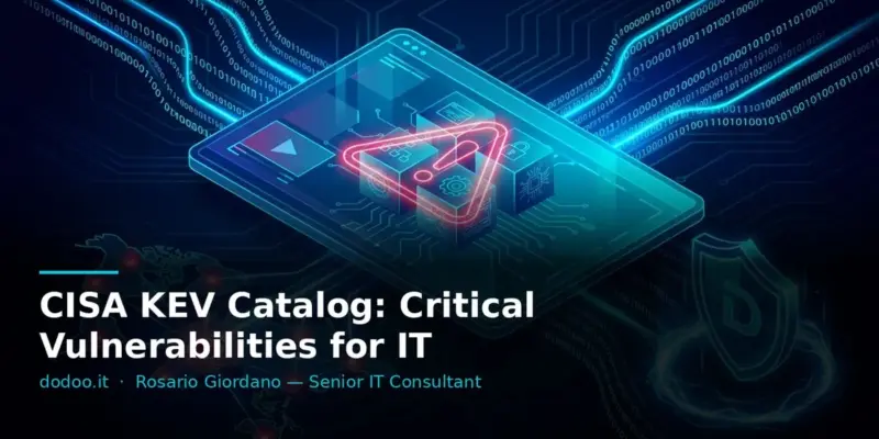 CISA KEV Catalog: Critical Vulnerabilities for IT