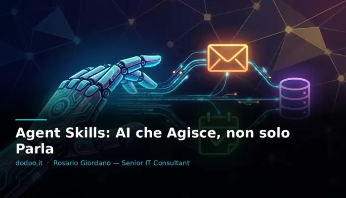 Agent Skills: AI che Agisce, non solo Parla