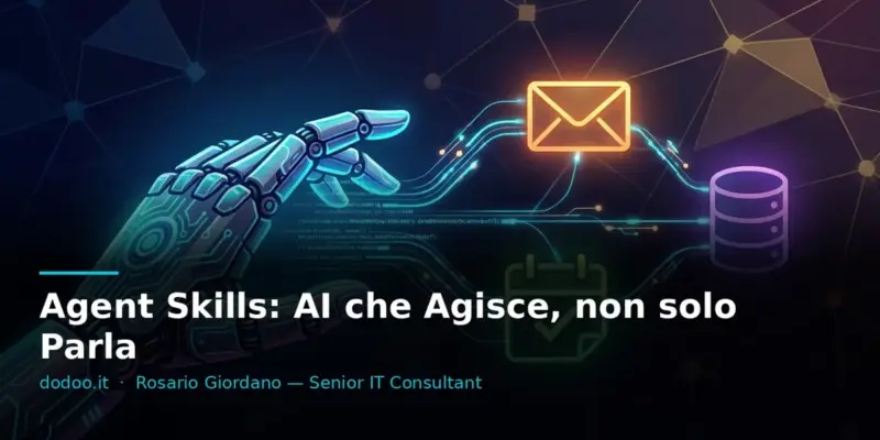 Agent Skills: AI che Agisce, non solo Parla
