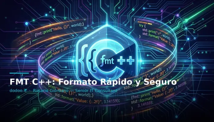 FMT C++: Formato Rápido y Seguro