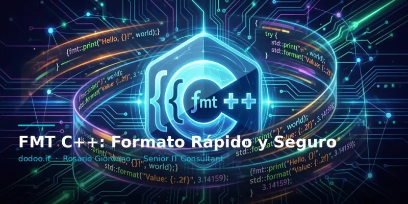 FMT C++: Formato Rápido y Seguro