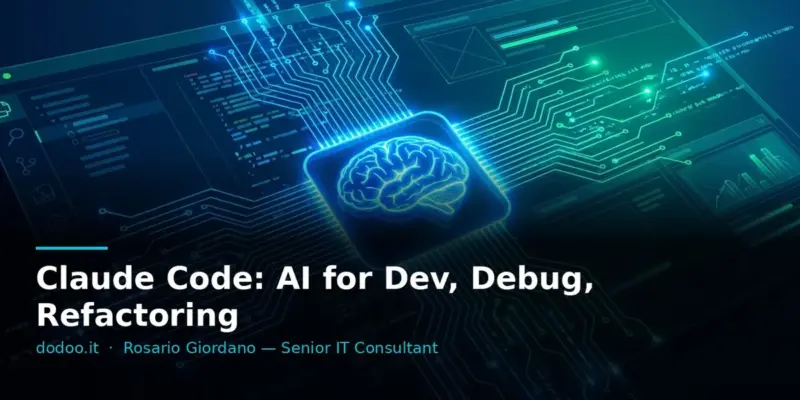 Claude Code: AI for Dev, Debug, Refactoring