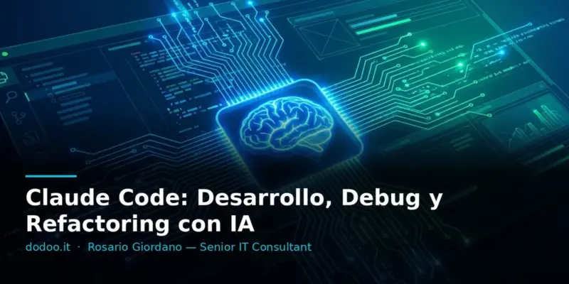 Claude Code: Desarrollo, Debug y Refactoring con IA