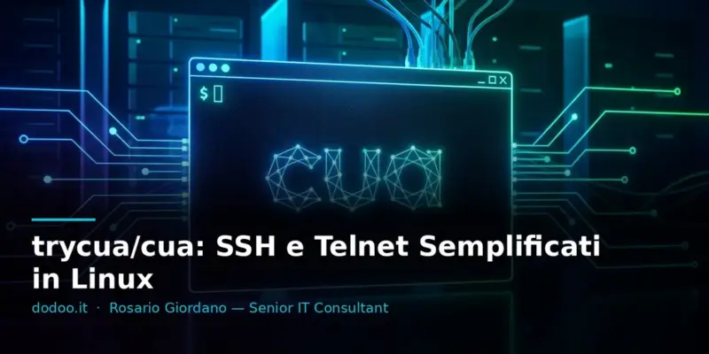 trycua/cua: SSH e Telnet Semplificati in Linux