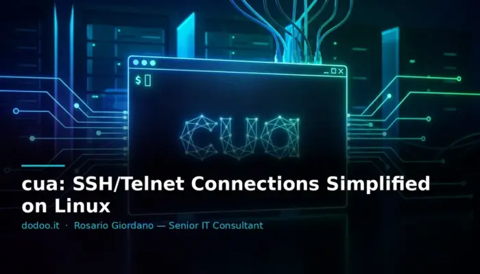 cua: SSH/Telnet Connections Simplified on Linux