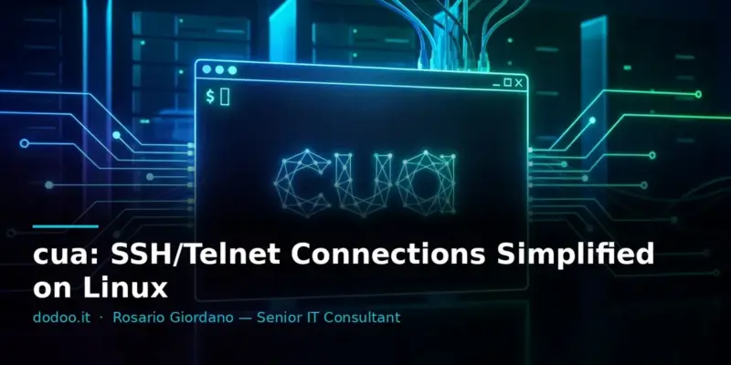 cua: SSH/Telnet Connections Simplified on Linux