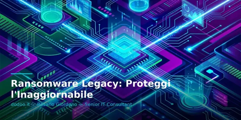 Ransomware Legacy: Proteggi l’Inaggiornabile