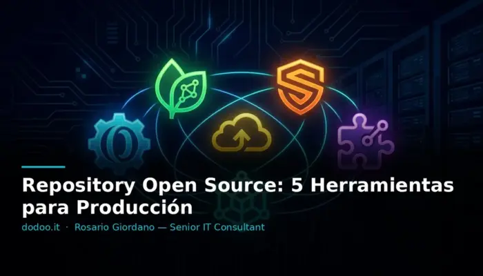 Repository Open Source: 5 Herramientas para Producción