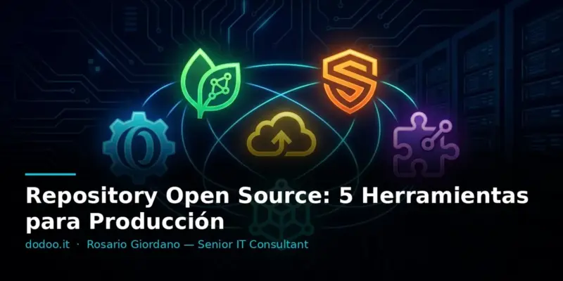 Repository Open Source: 5 Herramientas para Producción