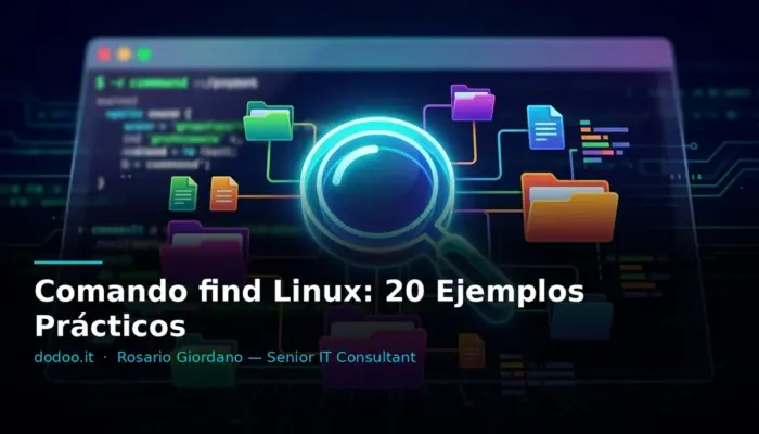 Comando find Linux: 20 Ejemplos Prácticos