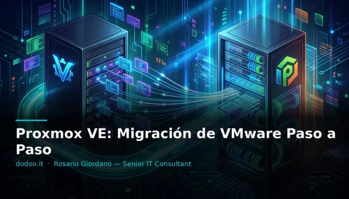 Proxmox VE: Migración de VMware Paso a Paso