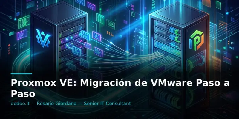 Proxmox VE: Migración de VMware Paso a Paso