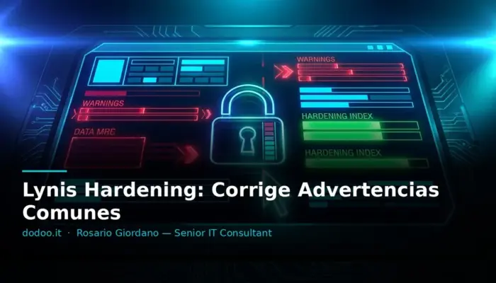 Lynis Hardening: Corrige Advertencias Comunes