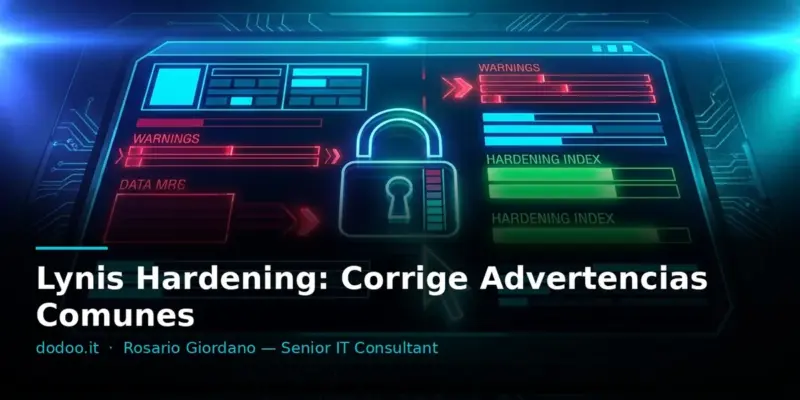 Lynis Hardening: Corrige Advertencias Comunes
