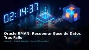 Oracle RMAN: Recuperar Base de Datos Tras Fallo