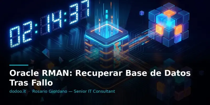 Oracle RMAN: Recuperar Base de Datos Tras Fallo