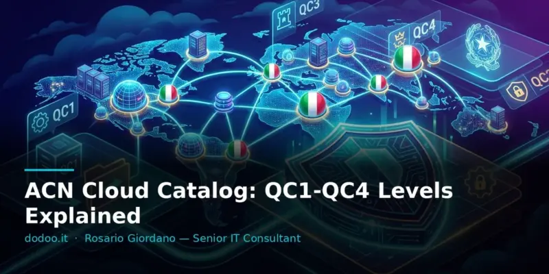 ACN Cloud Catalog: QC1-QC4 Levels Explained