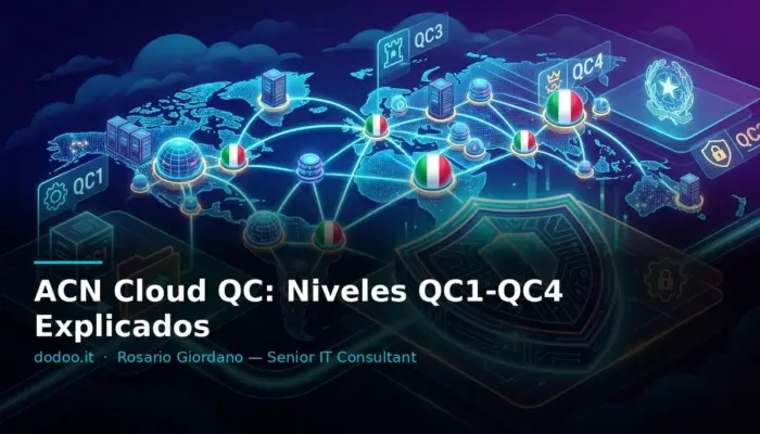 ACN Cloud QC: Niveles QC1-QC4 Explicados