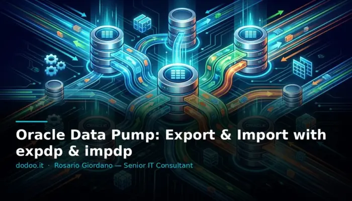 Oracle Data Pump: Export & Import with expdp & impdp