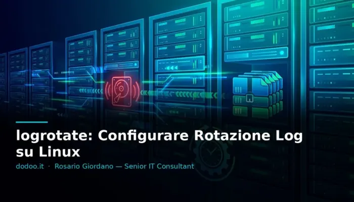 logrotate: Configurare Rotazione Log su Linux