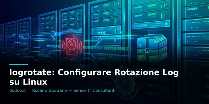 logrotate: Configurare Rotazione Log su Linux