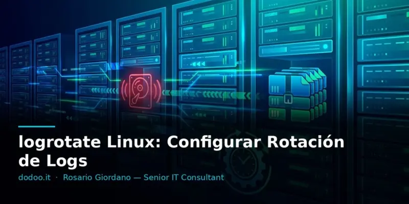 logrotate Linux: Configurar Rotación de Logs