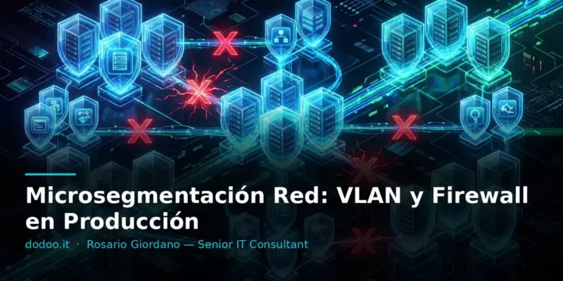 Microsegmentación Red: VLAN y Firewall en Producción