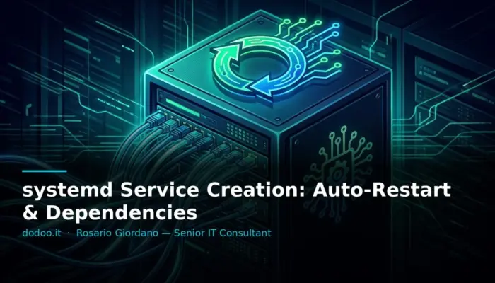 systemd Service Creation: Auto-Restart & Dependencies